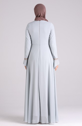 Habillé Hijab Vert noisette 6179-01
