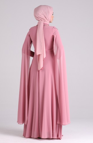 Habillé Hijab Rose Pâle 4714-05