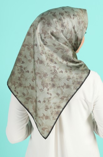 Levidor Twill İpek Eşarp 2449-07 Haki