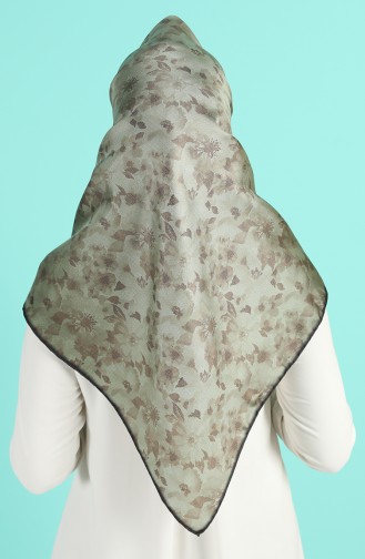 Levidor Twill İpek Eşarp 2449-07 Haki