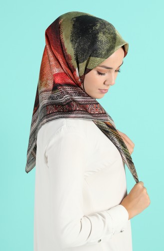 Green Almond Scarf 2728-02