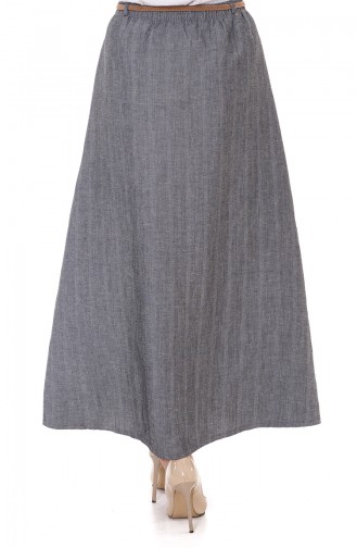 Gray Skirt 4213ETK-01