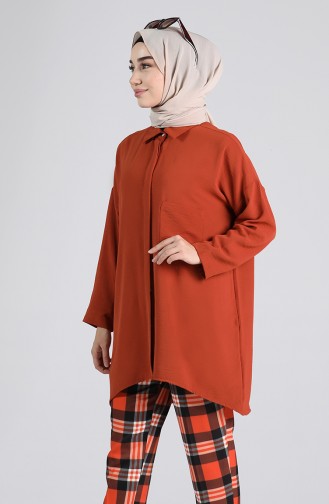 Tile Overhemdblouse 8155-03