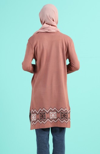 Beige-Rose Pullover 1452-01