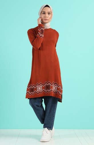 Brick Red Sweater 1452-06