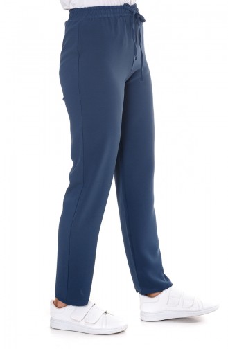 Pantalon Bleu Pétrole 4219PNT-03