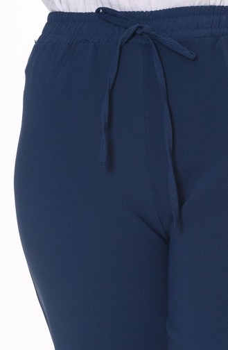 Pantalon Bleu Pétrole 4219PNT-03