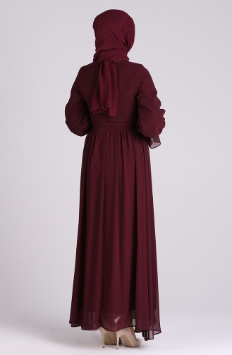 Zwetschge Hijab Kleider 5134-01