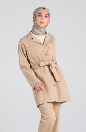 Beige Jackets 6482-01