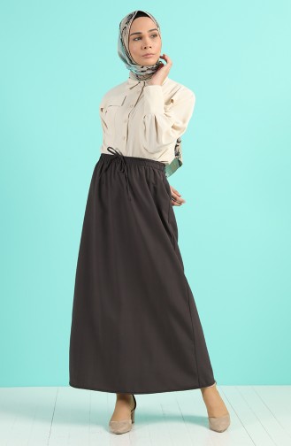 Brown Skirt 4236ETK-01