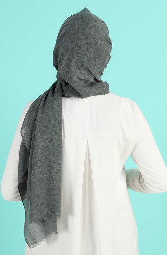 Sefamerve Maskeli Şal 1001-11 Gri