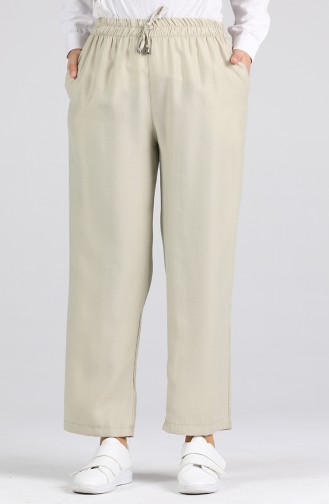 Tencel Fabric Pocket Trousers 0171a-01 Light Sea Green 0171A-01