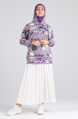 Lilac Sweatshirt 2011A-01