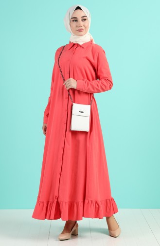 Robe Hijab Corail 4858-02