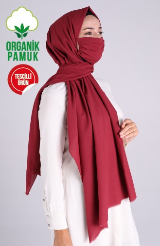 Claret red Sjaal 1000-24