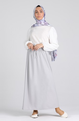 Gray Skirt 4239ETK-01