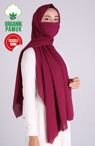 Dark Fuchsia Sjaal 1000-17