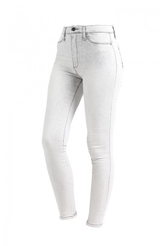 Tight-leg Jeans 3131-01 Light Gray 3131-01