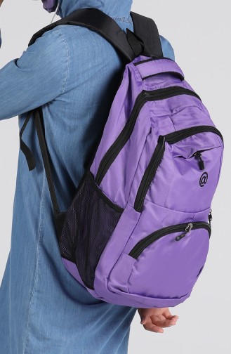 Purple Back Pack 10699MO