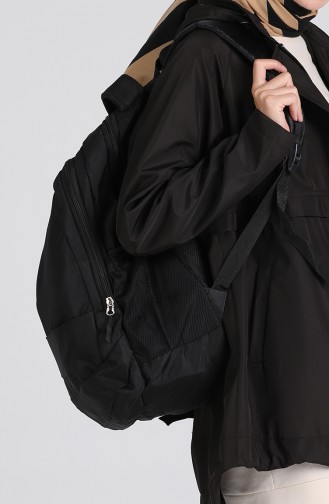 Black Backpack 10701SI