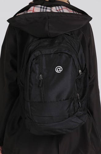 Schwarz Rucksack 10701SI