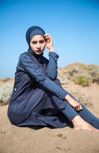 Maillot de Bain Hijab Antracite 2028-01