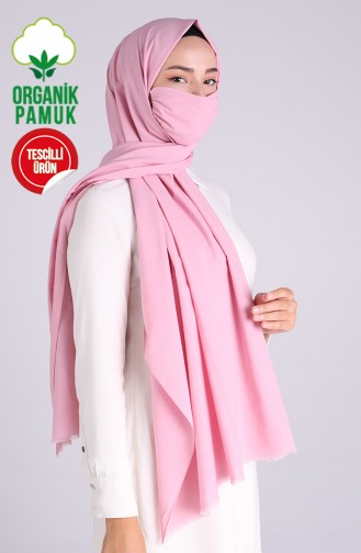 Sefamerve Masked Shawl 1000-21 Powder Pink 1000-21