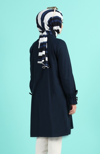 Navy Blue Tuniek 5037-03