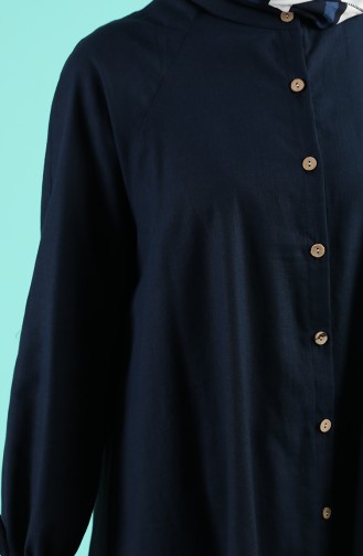 Navy Blue Tuniek 5037-03