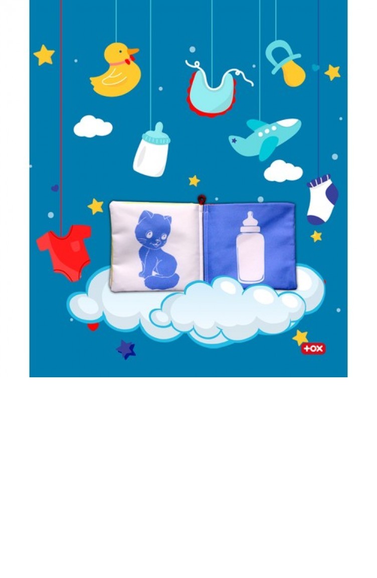 tox bebek ana renkler kumas sessiz kitap bez kitap egitici oyuncak yumusak ve hisirtili t030200062 030200062 sefamerve