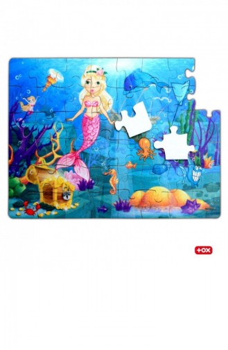 Tox Deniz Kızı 5 Keçe Yapboz 5 Yaş Puzzle T010500041