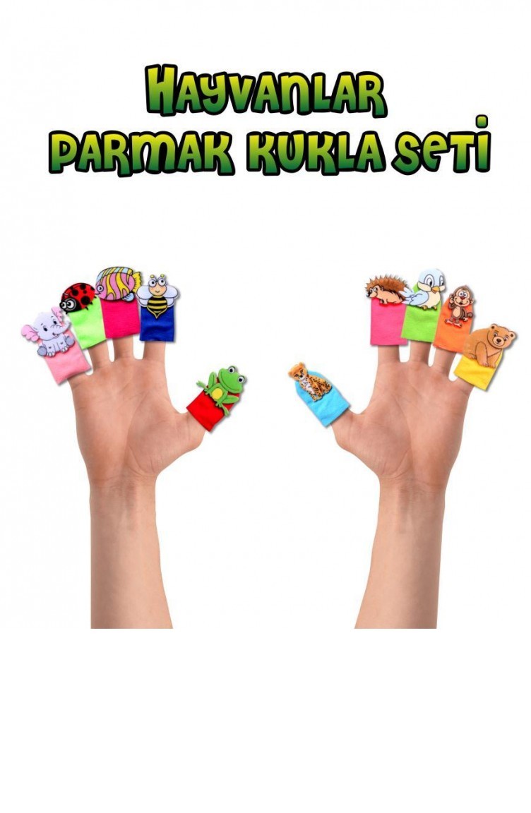 Tox Hayvanlar 2 10 Parca Parmak Kukla Egitici Oyuncak T0403000382 Sefamerve