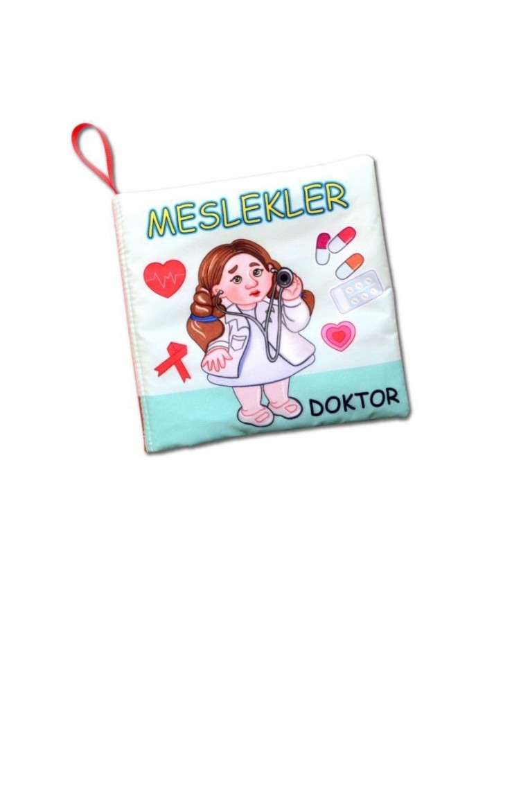 Tox Meslekler Sessiz Kumas Kitap Bez Kitap Egitici Oyuncak Yumusak Ve Hisirtili T030200112 Sefamerve