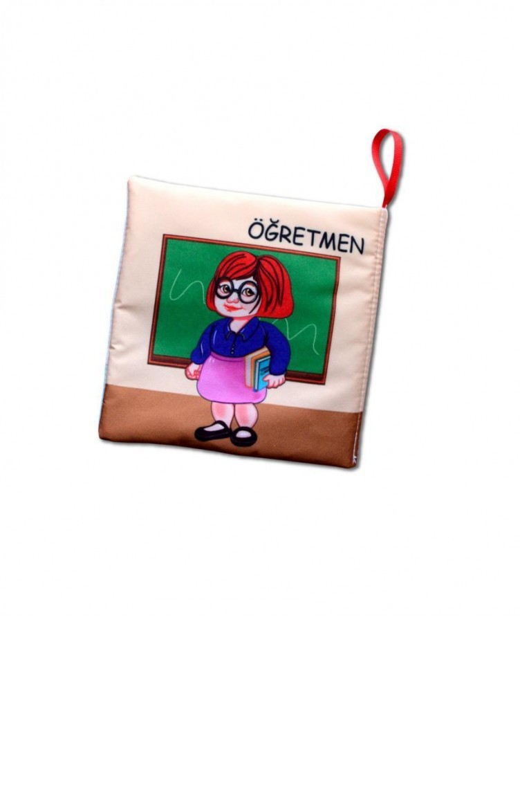 Tox Meslekler Sessiz Kumas Kitap Bez Kitap Egitici Oyuncak Yumusak Ve Hisirtili T030200112 Sefamerve