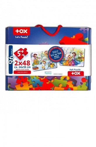 Tox Orman 5 Keçe Yapboz 5 Yaş Puzzle T010500015