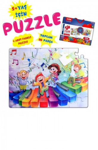 Tox Orman 5 Keçe Yapboz 5 Yaş Puzzle T010500015