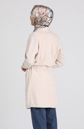 Triko Hırka 55276-02 Bej