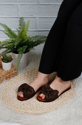 Brown Summer slippers 0004-20