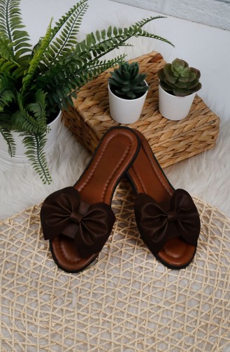 Brown Summer slippers 0004-20
