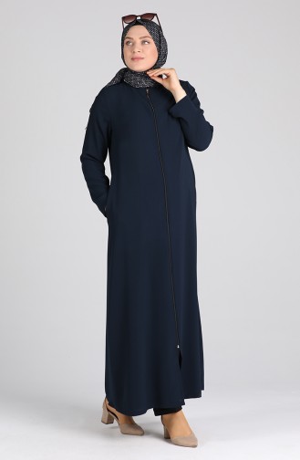 Dunkelblau Abayas 2124A-01