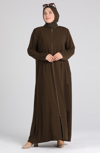 Khaki Abayas 5944-03