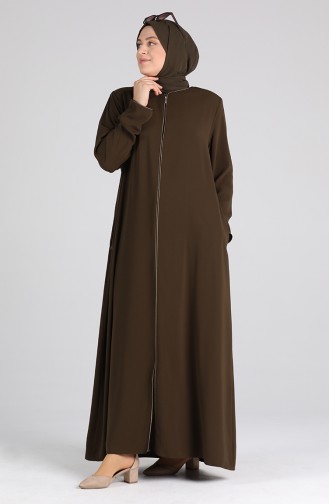 Khaki Abayas 5944-03