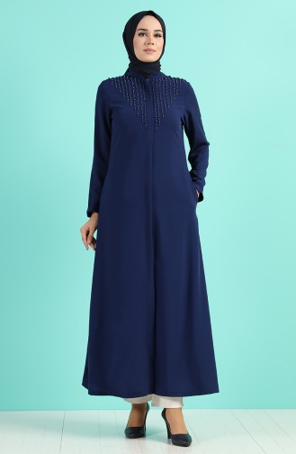 Abayas Bleu Marine 1002-02