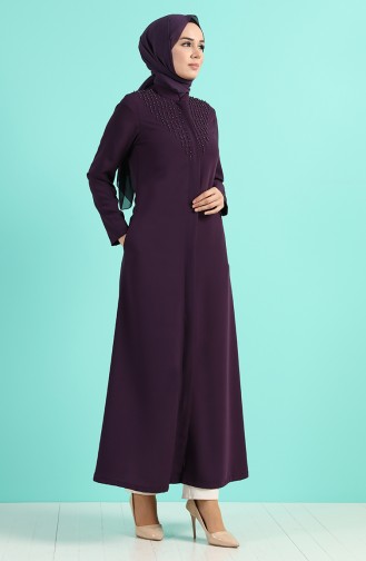 Purple Abaya 1002-10