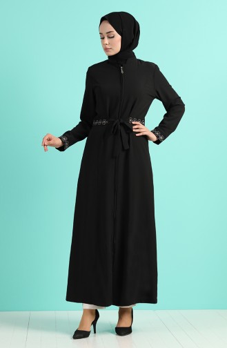 Black Abaya 1004-05