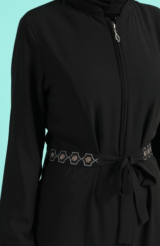 Schwarz Abayas 1004-05