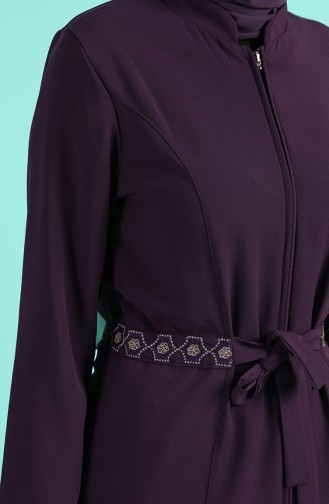 Purple Abaya 1004-06