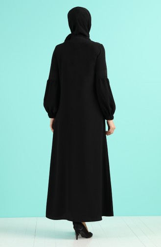 Black Abaya 0450-01