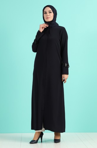 Abayas Bleu Marine 0451-01