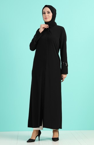 Black Abaya 0451-02